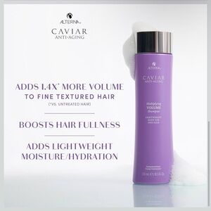 🎁🆓 FACTORY SEALED Alterna Caviar Anti-Aging Volume Shampoo